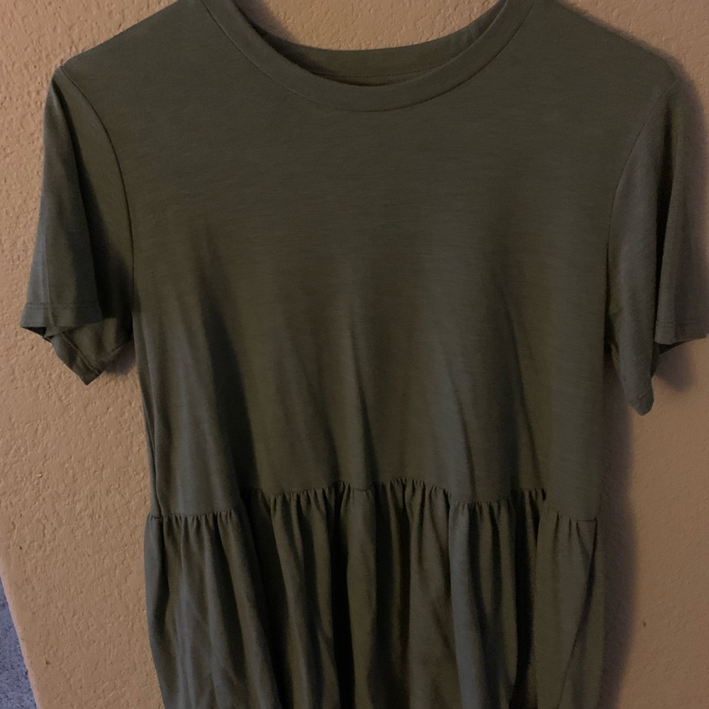 American Eagle Peplum Tee